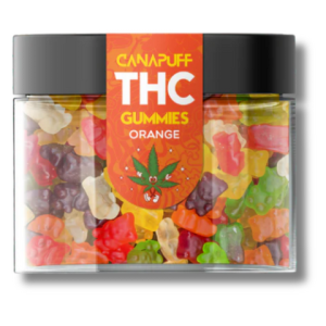 10 Stk THC Gummibärchen – Orange (10 mg THC pro Stück)